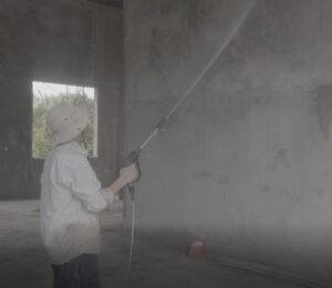 tưới tường sau tô