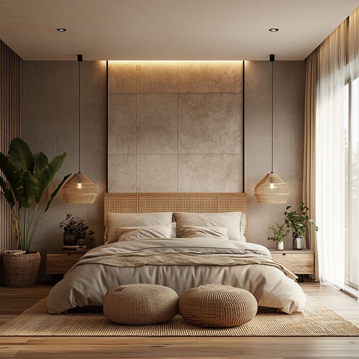 Việc sử dụng các gam màu đơn sắc cho phòng ngủ mang phong cách Bắc Âu, bạn sẽ chỉ thấy được sự dễ chịu, thoải mái và thư giãn sau những giờ làm việc mệt mỏi và căng thẳng. Bên cạnh đó, tone màu đen, xám cũng góp phần làm cho không gian phòng ngủ của bạn trở nên ấm cúng hơn.