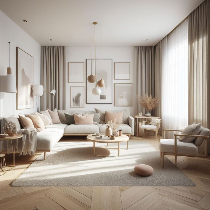 Màu sắc là điểm sáng trong Scandinavian design với tông màu trắng làm chủ đạo. Gam màu trắng hiện lên như màu của tuyết, cho người ta cảm giác về sự cơi nới chiều cao