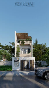 Ngôi nhà phố 5x16m2 lý tưởng dành cho vợ chồng mới cưới hiện đại