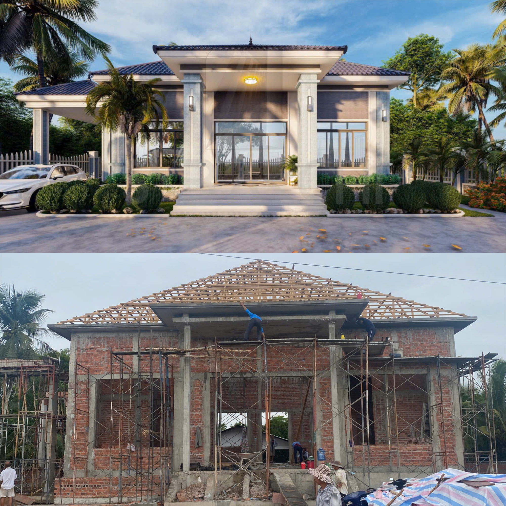 Công trình thực tế tại Vĩnh Long