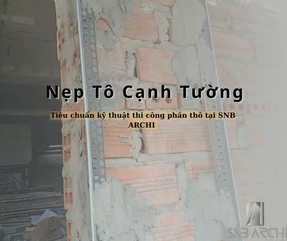 Nẹp tô cạnh tường
