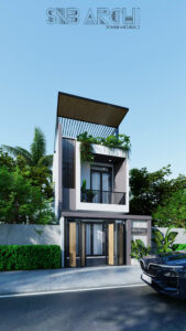 ngôi nhà phố 1 trệt 2 tầng 5x16m2- Không Gian Sống Tiện Nghi, Đẳng Cấp