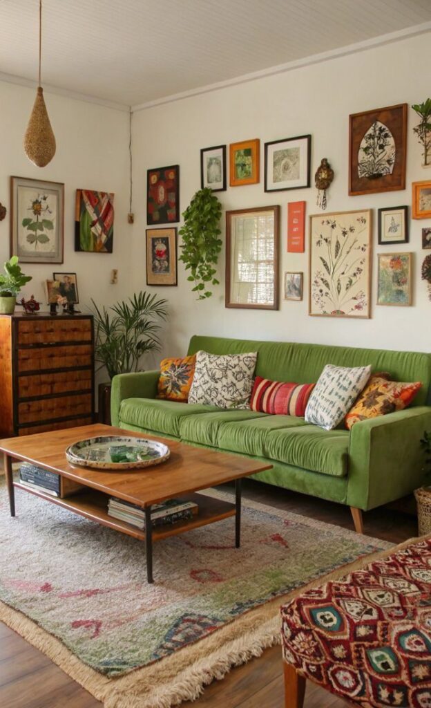 Phong cách Vintage trong thiết kế nội thất cũng mang một số đặc điểm riêng