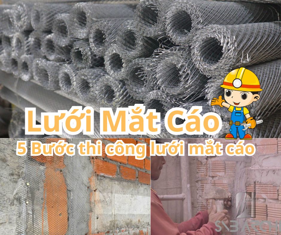 Lưới mắt cáo trong xây dựng