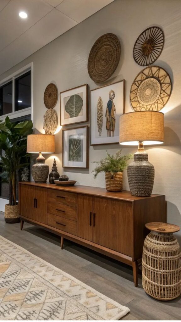 Phong cách Vintage có thể được trang trí cùng với những bức tranh hoài niệm cũ kỹ (Nguồn ảnh: sưu tầm)