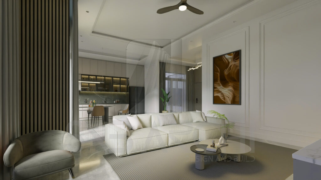 Tổng quan mẫu thiết kế nội thất không gian mở