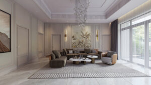 phong cách nội thất tân cổ điển hiện đại