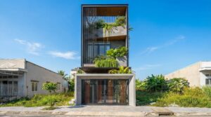 Ốc Đảo Xanh Giữa Lòng Phố Thị: Mẫu Nhà Phố 4 Tầng Với Giải Pháp Kiến Trúc Bền Vững