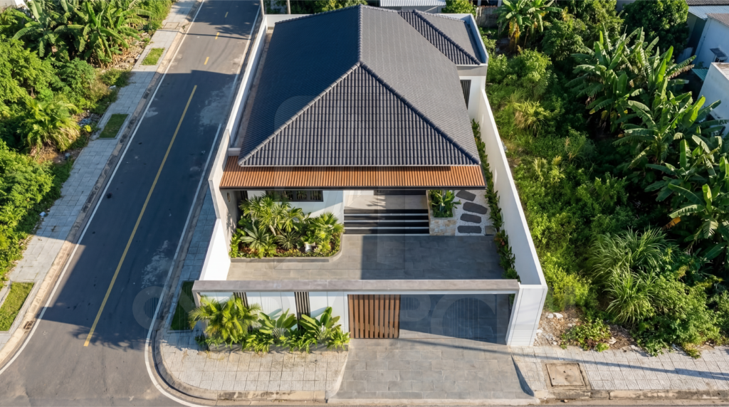 Mẫu Nhà Vườn Mái Nhật Hiện Đại 2026: Sự Kết Hợp Hoàn Hảo Giữa Không Gian Xanh Và Kiến Trúc Tối Giản