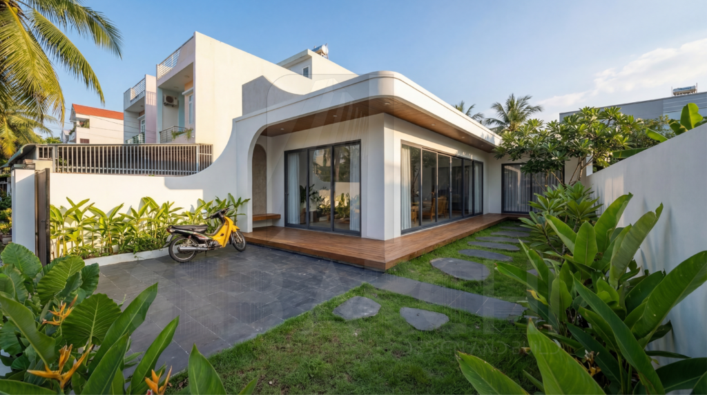 Mẫu nhà cấp 4 hiện đại tối giản 2026 – Xu hướng nhà ở được nhiều gia đình yêu thích