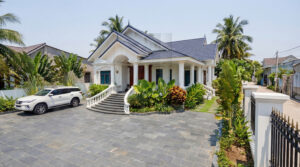 Mẫu nhà mái Thái 1 tầng