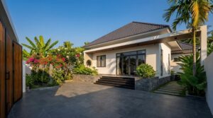 Mẫu nhà mái Nhật 1 tầng hiện đại